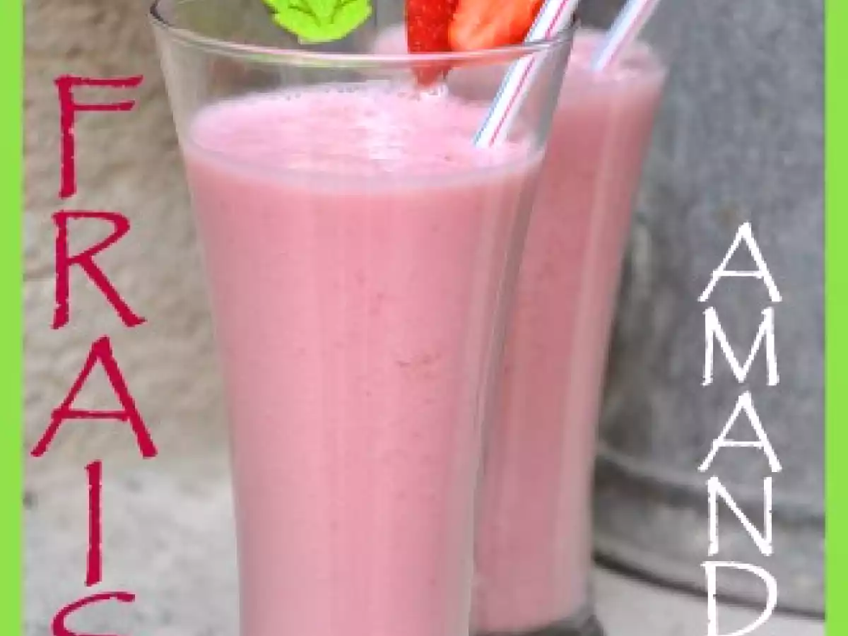 Lassi Fraise Amande: une boisson fraîche, gourmande et légère