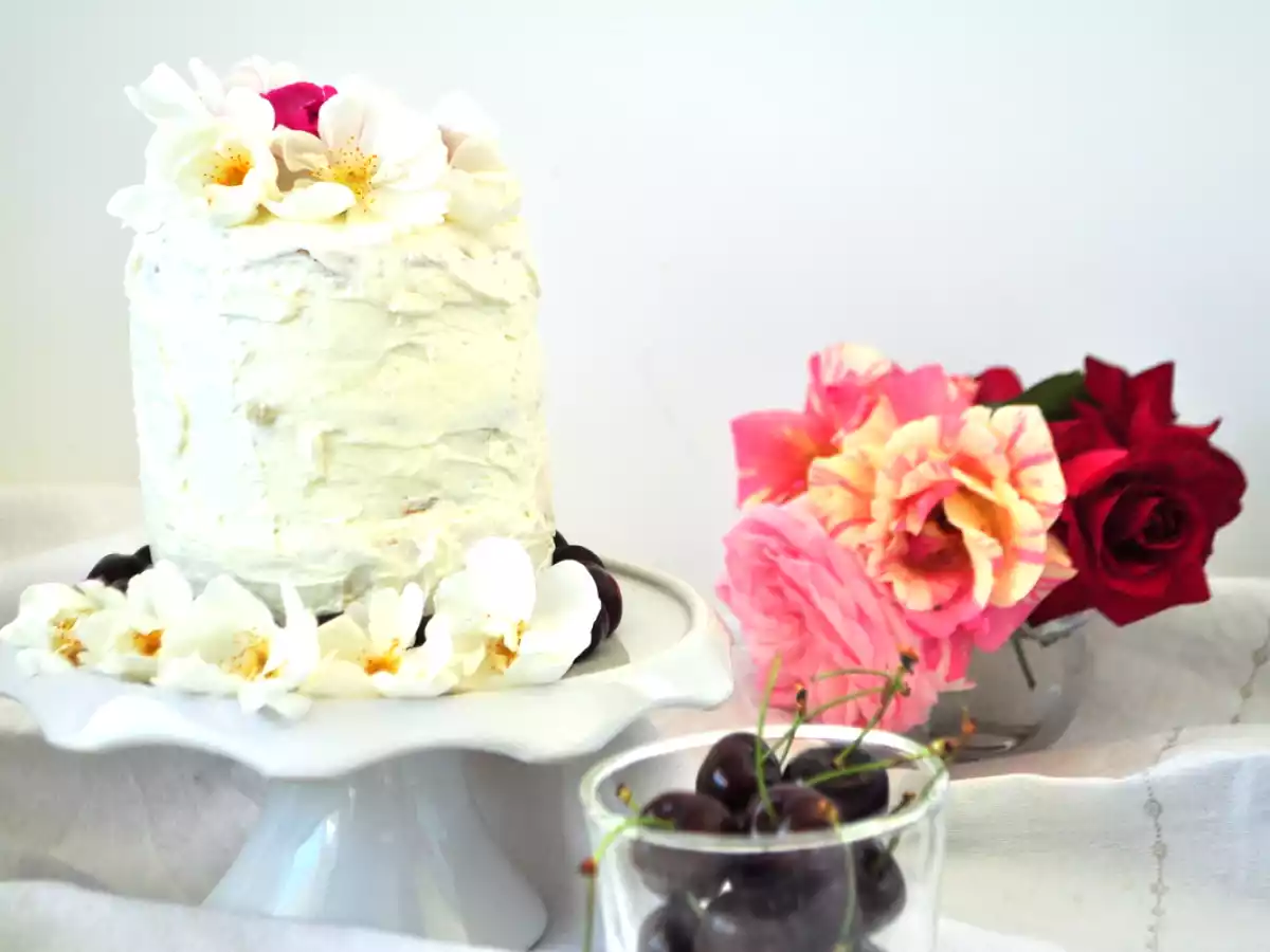 Layer cake aux Cerises