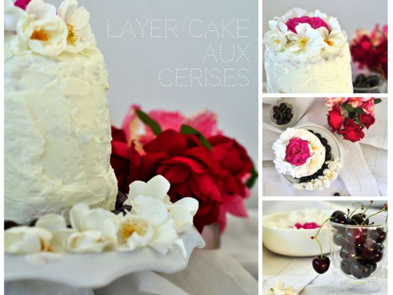 Layer cake aux Cerises - photo 2