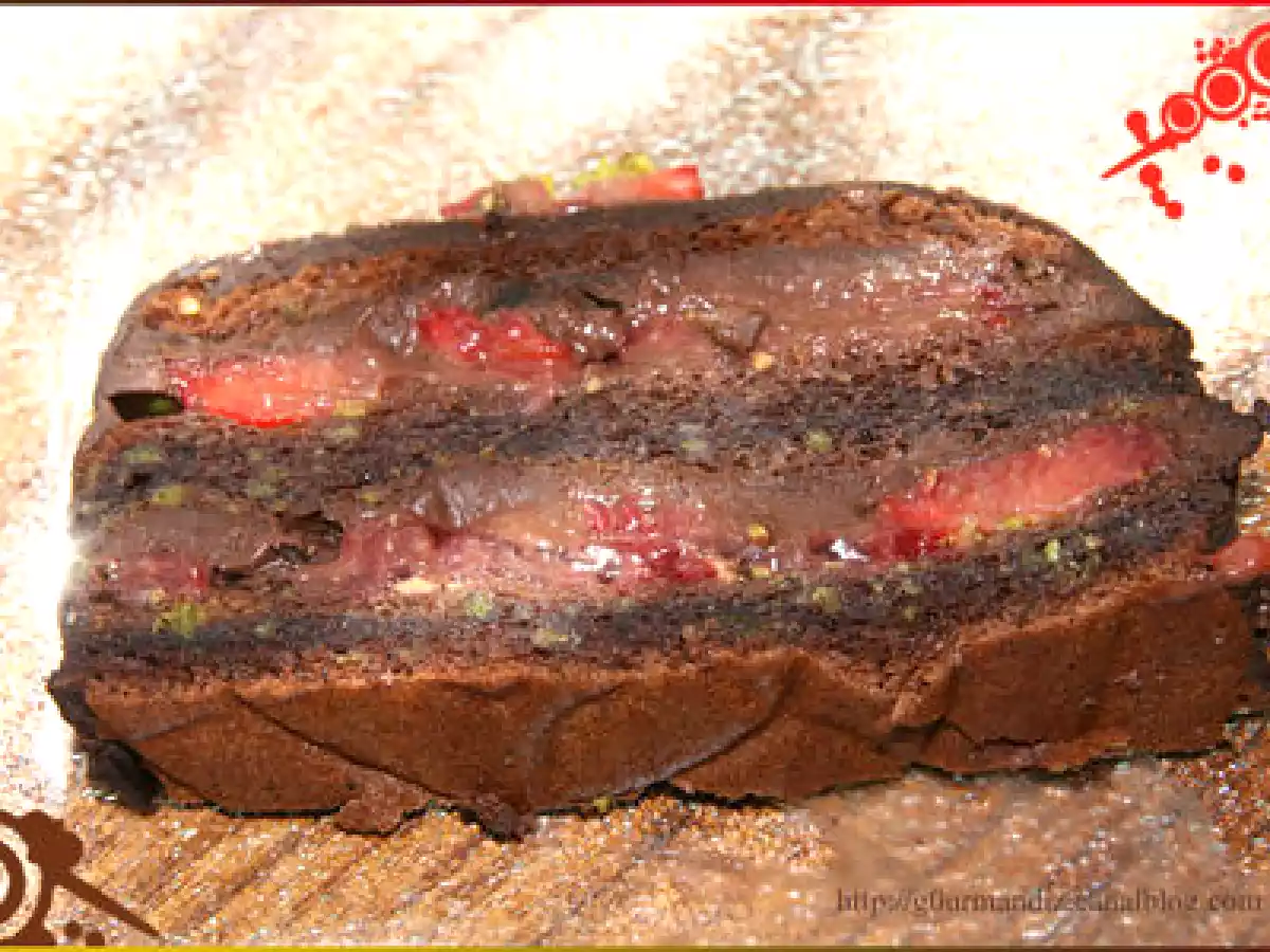 Le 3 étages, chocolat, fraise, pistache - photo 4