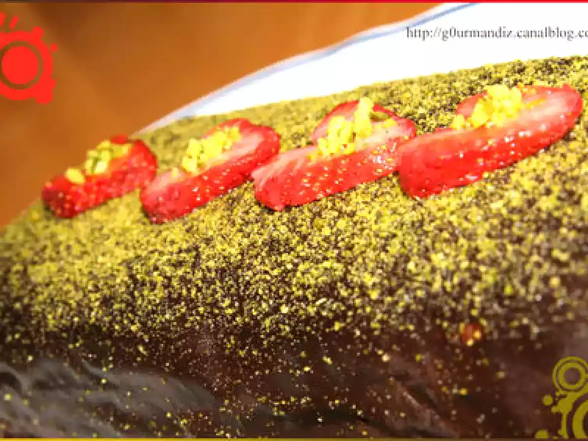 Le 3 étages, chocolat, fraise, pistache - photo 5