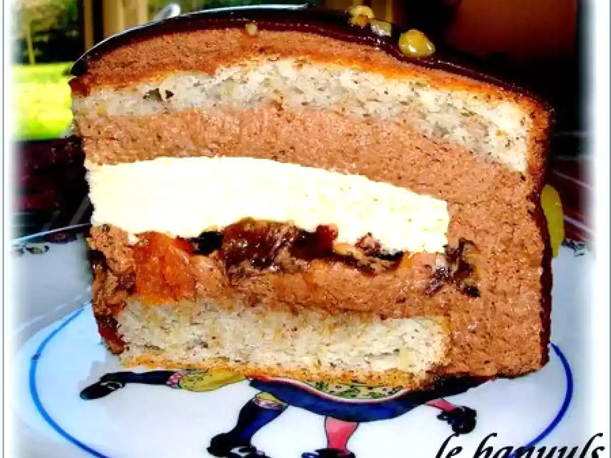 LE BANYULS ( entremets du chef J-Michel PERRUCHON .M-O-F) - photo 2