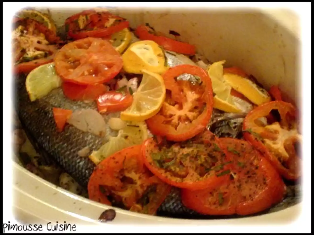 Le bar en terrine alsacienne