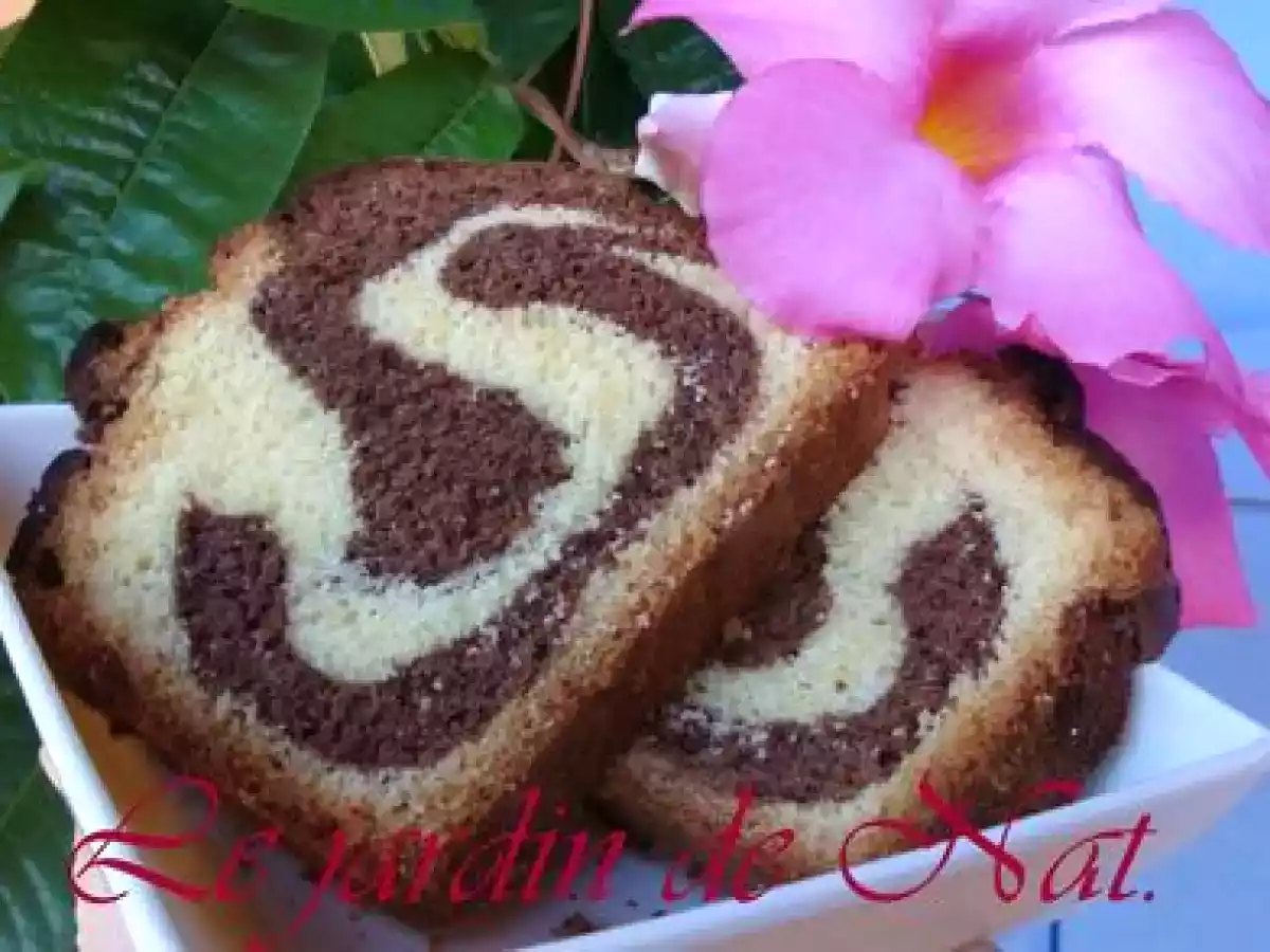 Le bi-color ou le gâteau marbré.