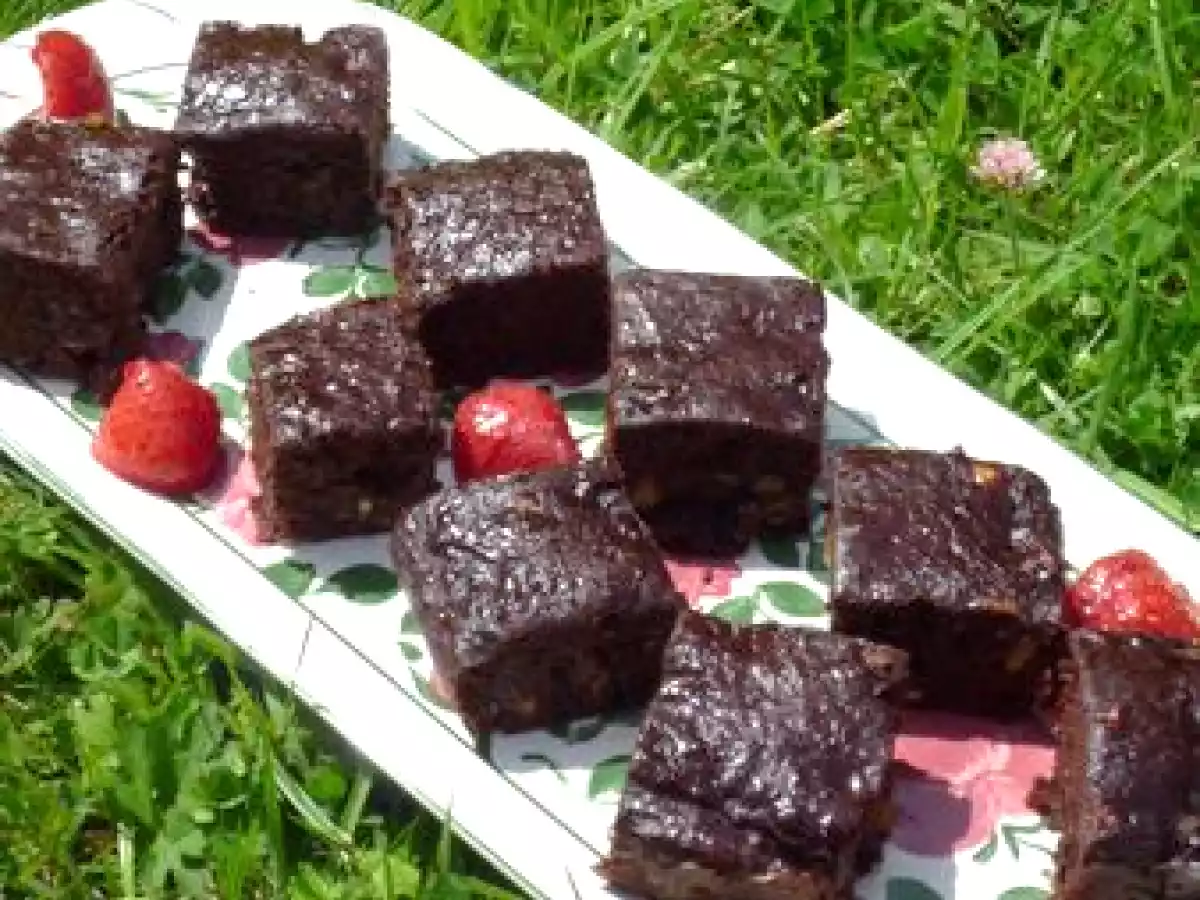 Le brownie magique et irresistible, sans beurre, sans oeuf vegan