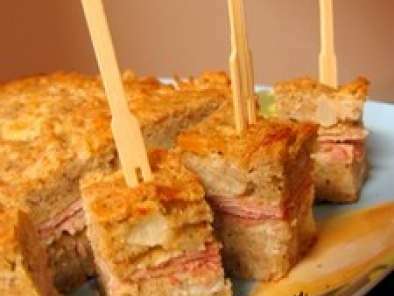 Le cake chou-fleur, noisettes et jambon de Carotte