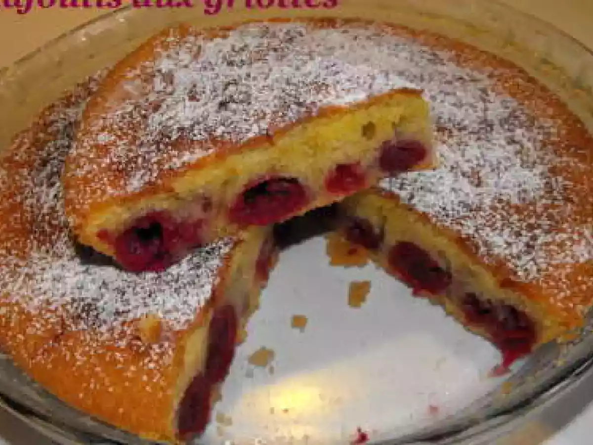 Le clafoutis aux griottes