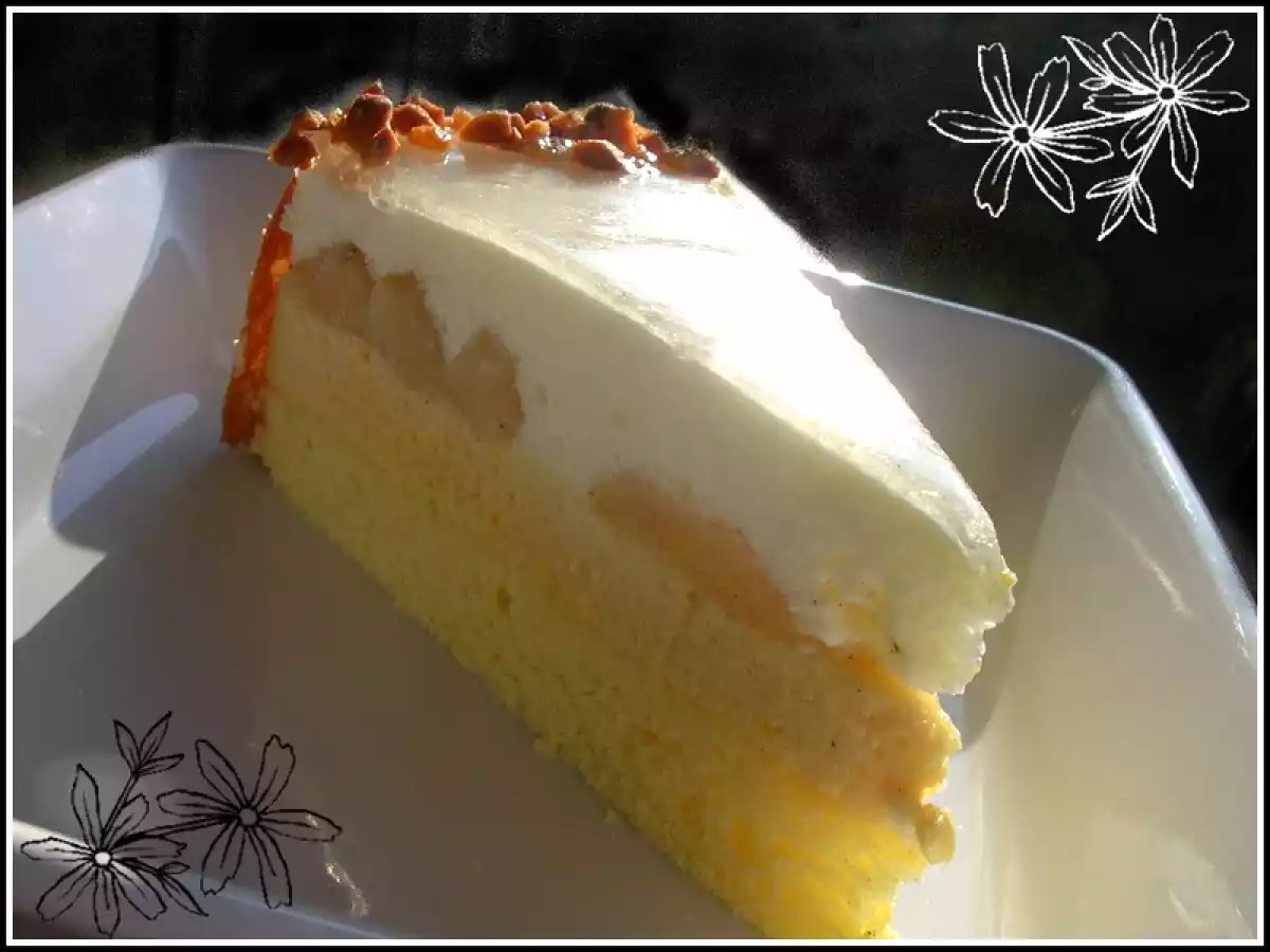 Le Délice poire/caramel de Flore!!