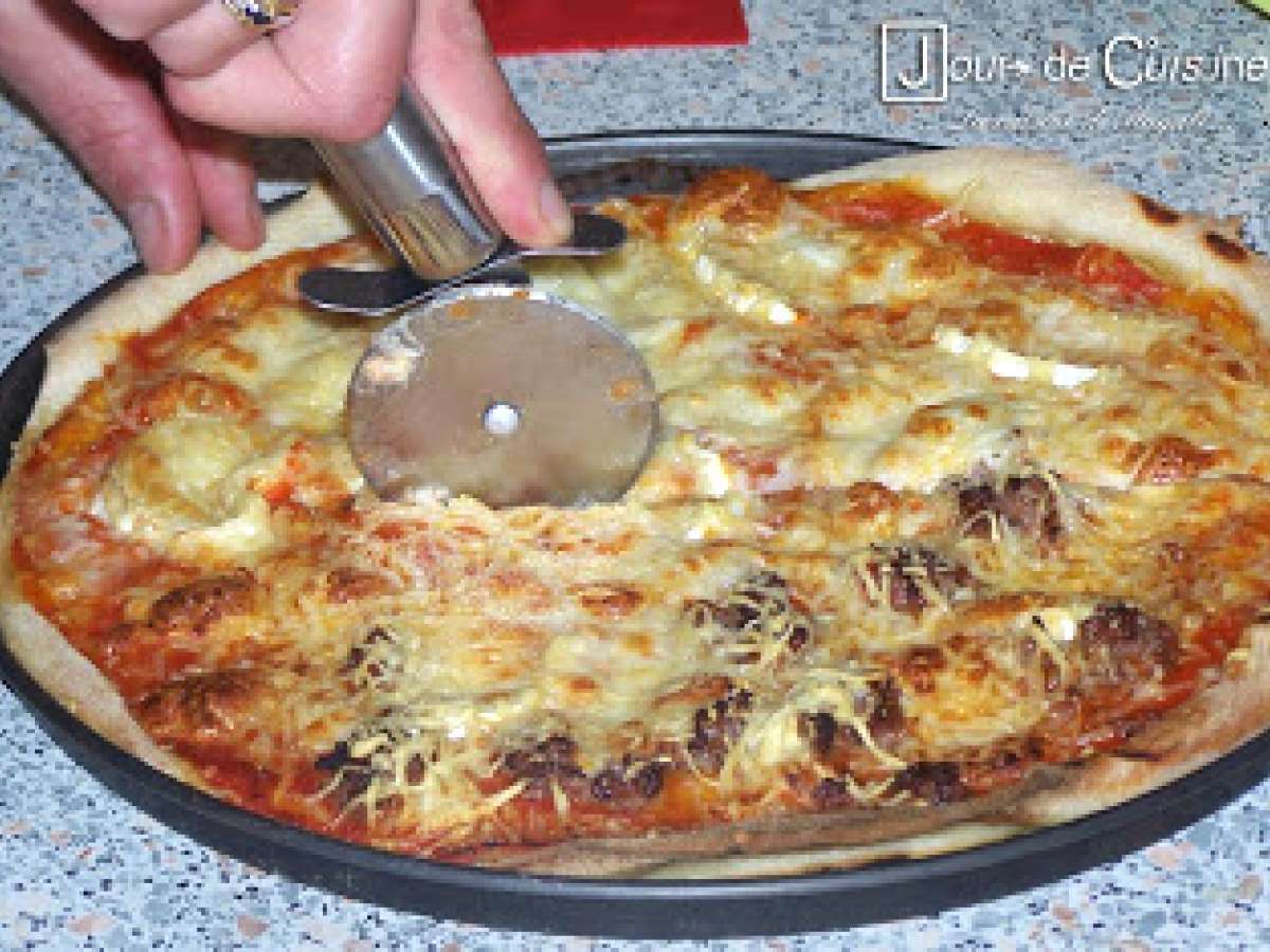 Le dimanche soir c'est pizza, Recette Ptitchef