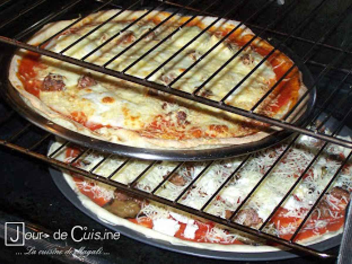 Le dimanche soir c'est pizza, Recette Ptitchef