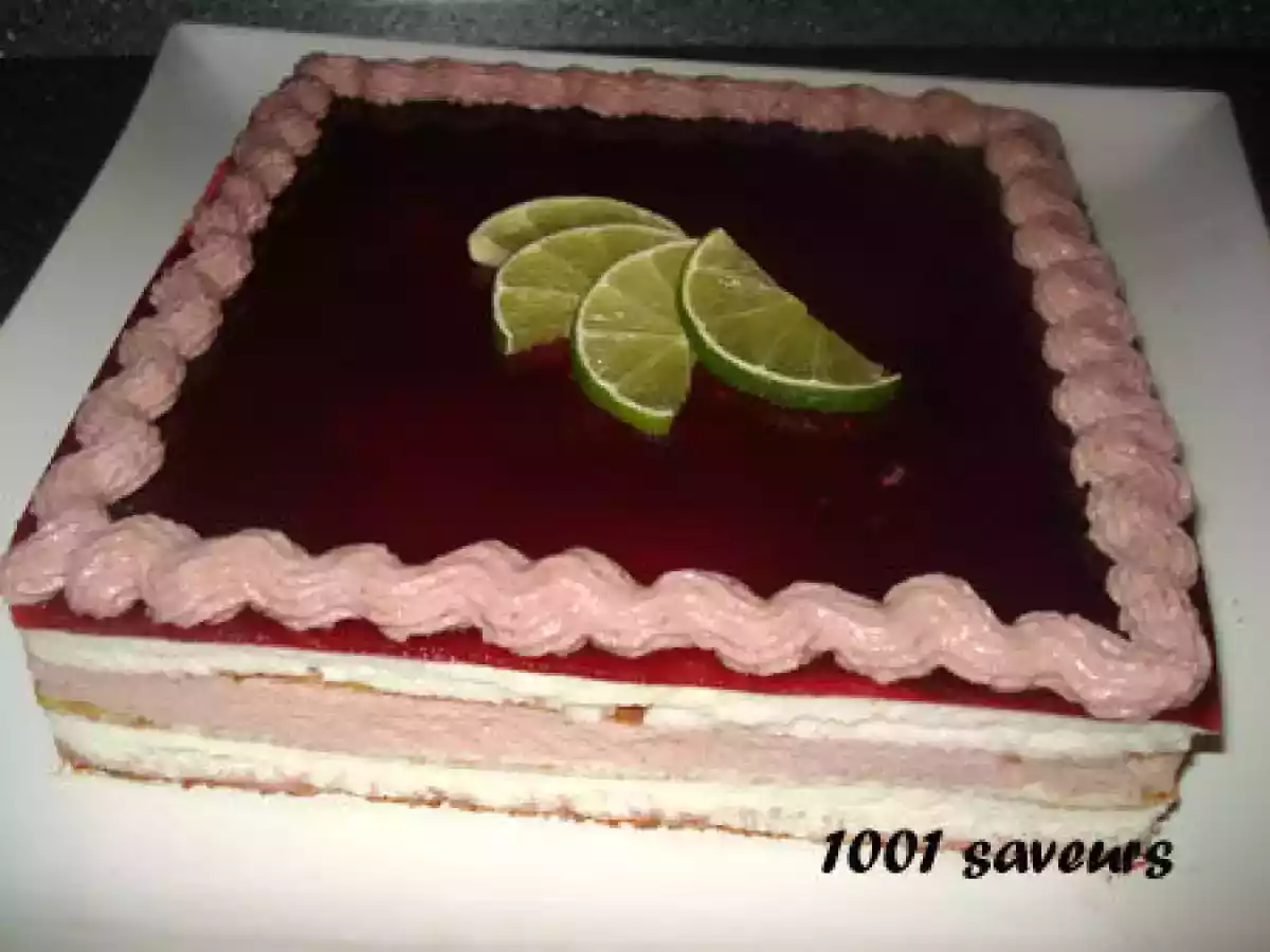 Le Duo Acidulé (Entremets Citron Framboises)