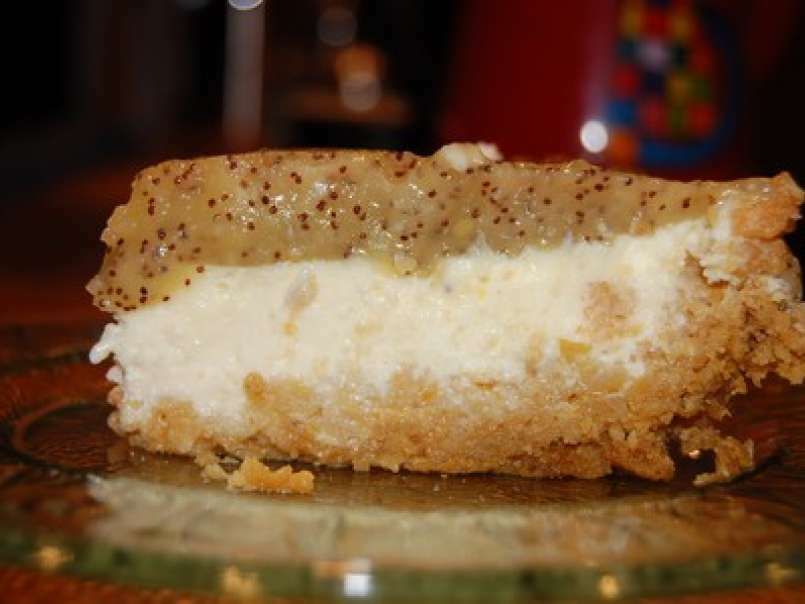 Le fameux cheesecake citron pavot, mais sans lait de vache!!!, photo 1