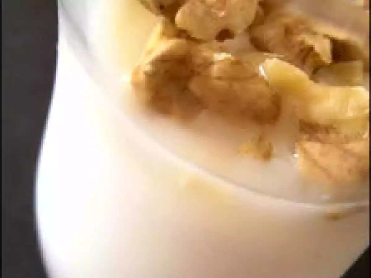 **Le Flan Libanais, Sans Oeufs, De Cerise**