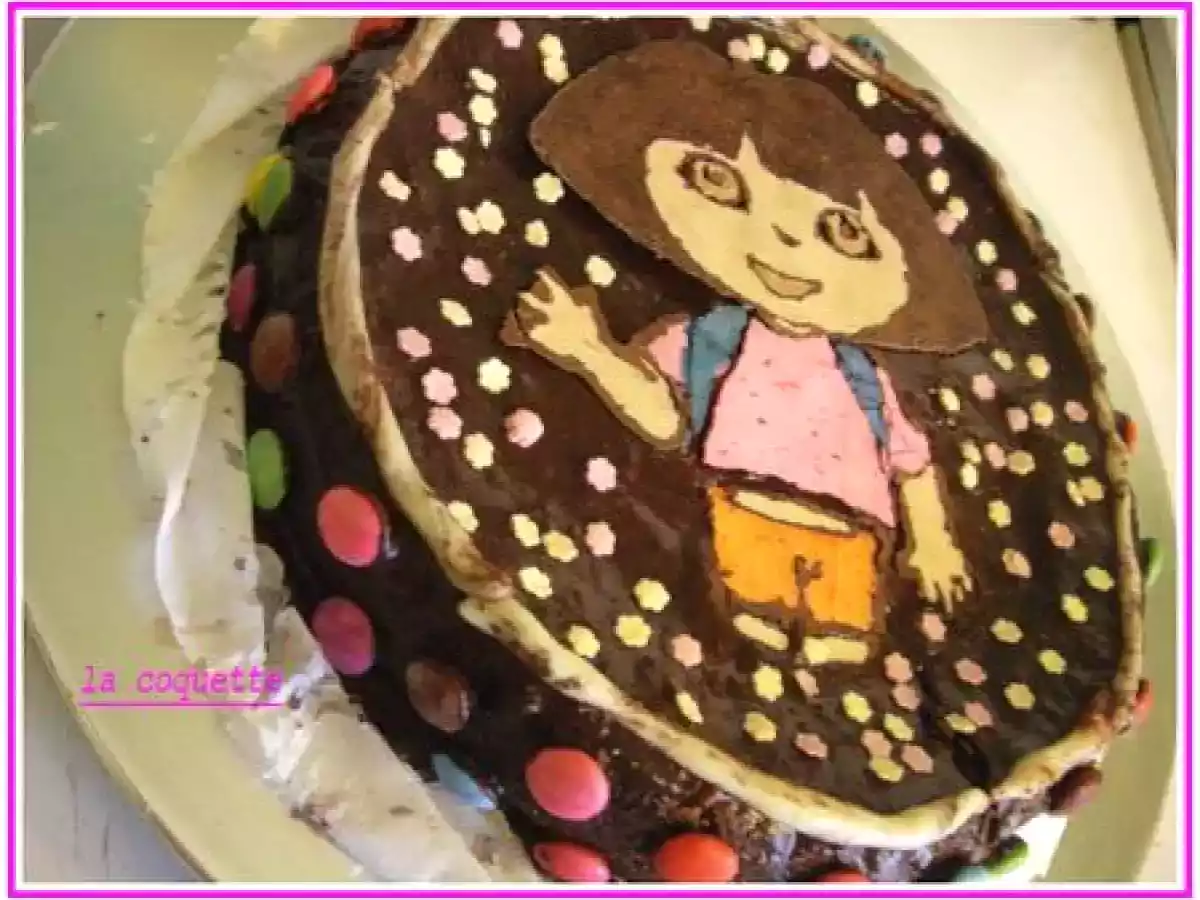 Le gateau au chocolat light de DORA