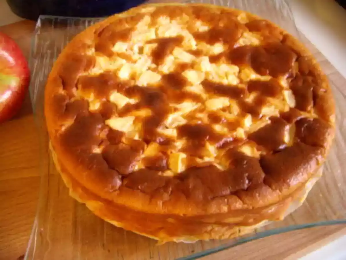 Le gâteau aux pommes de Nestlé