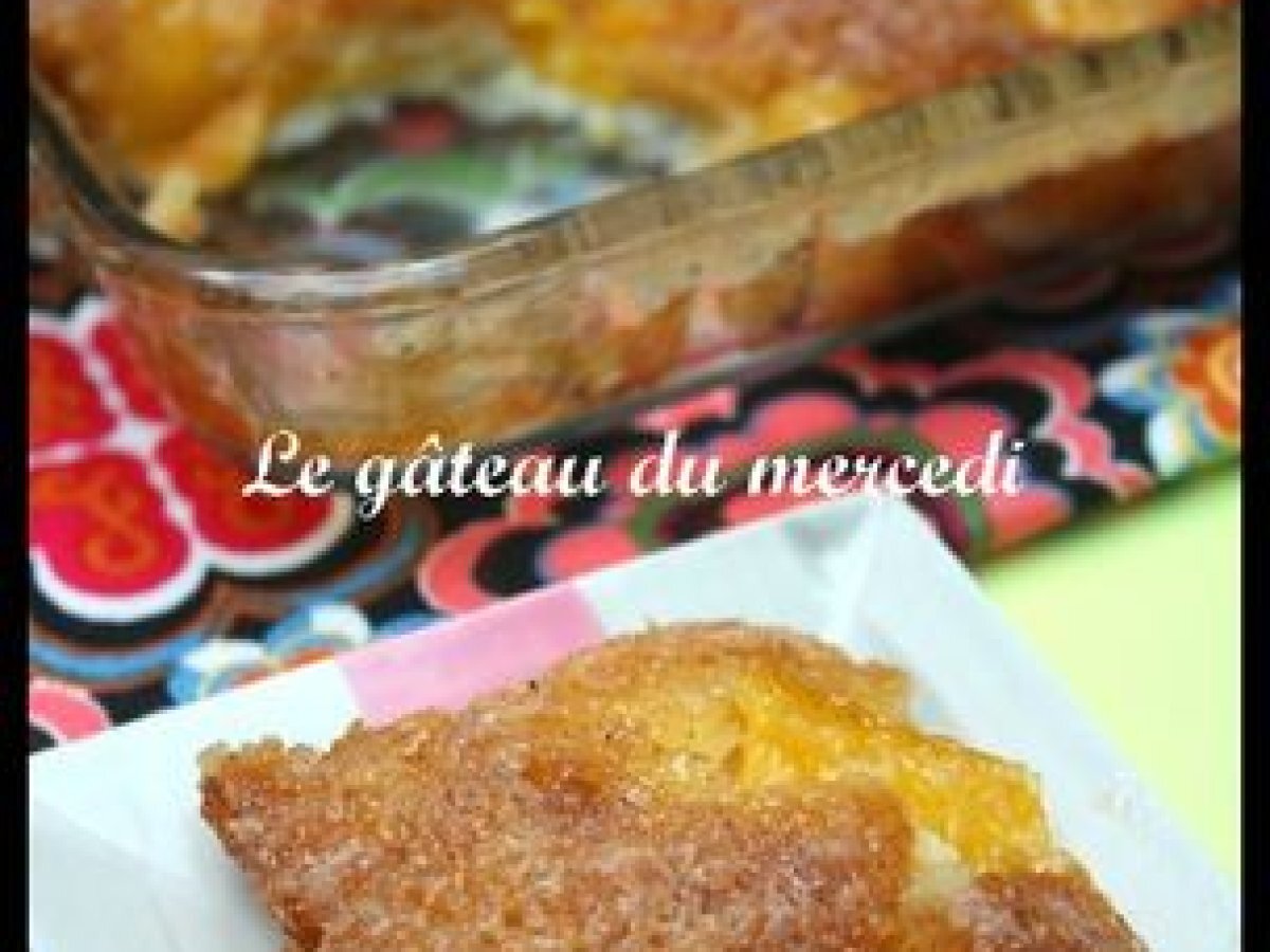 Le Gateau Du Mercredi Aux Peches Recette Ptitchef Le Gateau Du Mercredi Aux Peches Recette Ptitchef