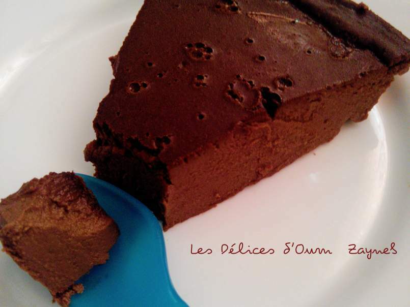 Le gâteau flan au chocolat - photo 2