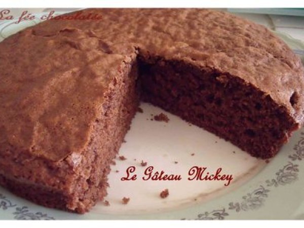 Le Gateau Mickey Recette Ptitchef