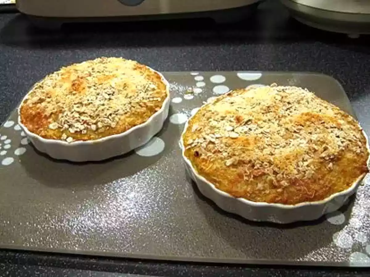 Le gratin de lentilles corail et carottes.