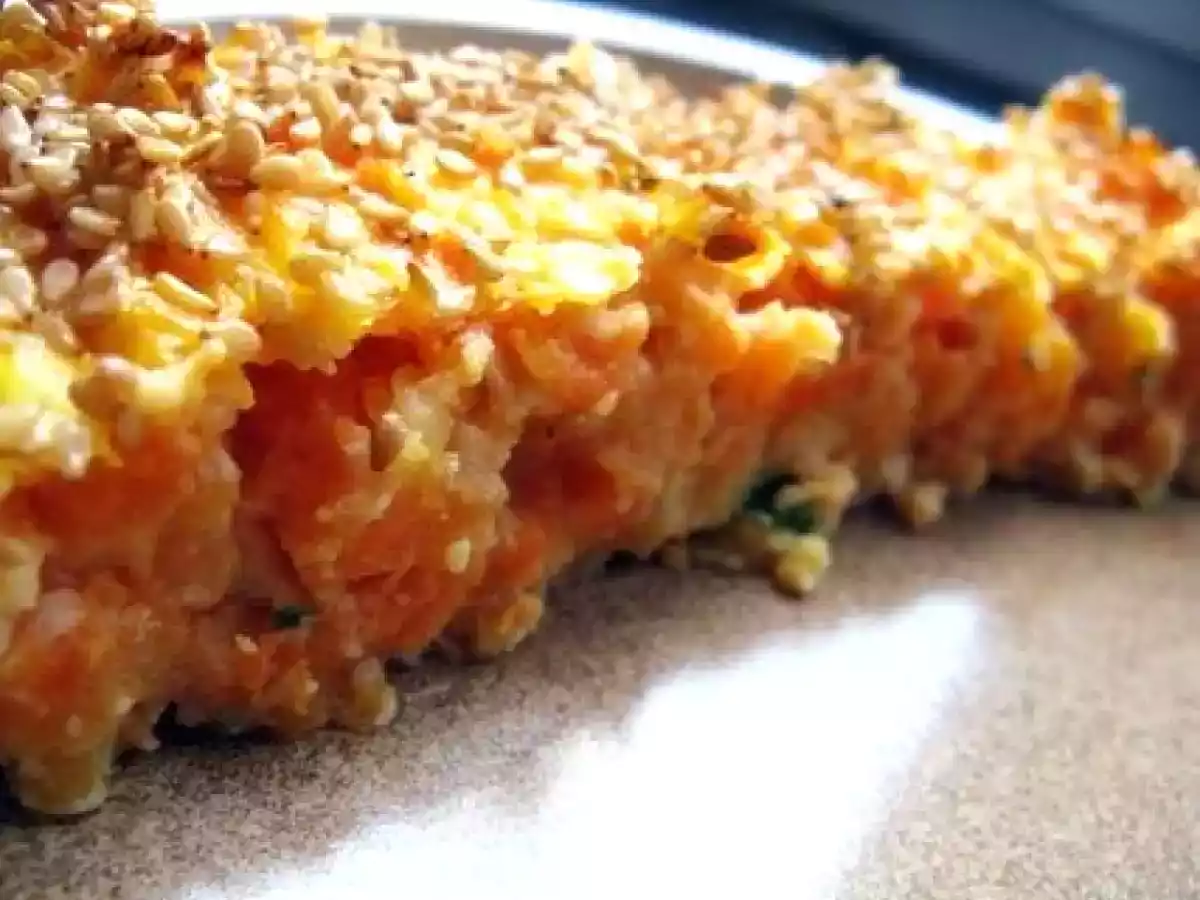 Le gratin de lentilles corail et carottes. - photo 2