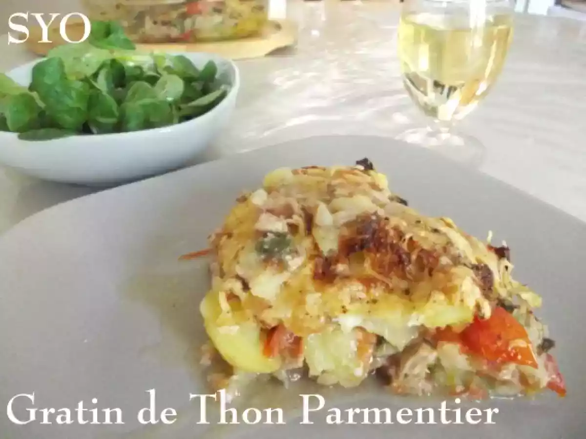 Le Gratin de Thon Parmentier du Petit Bistro