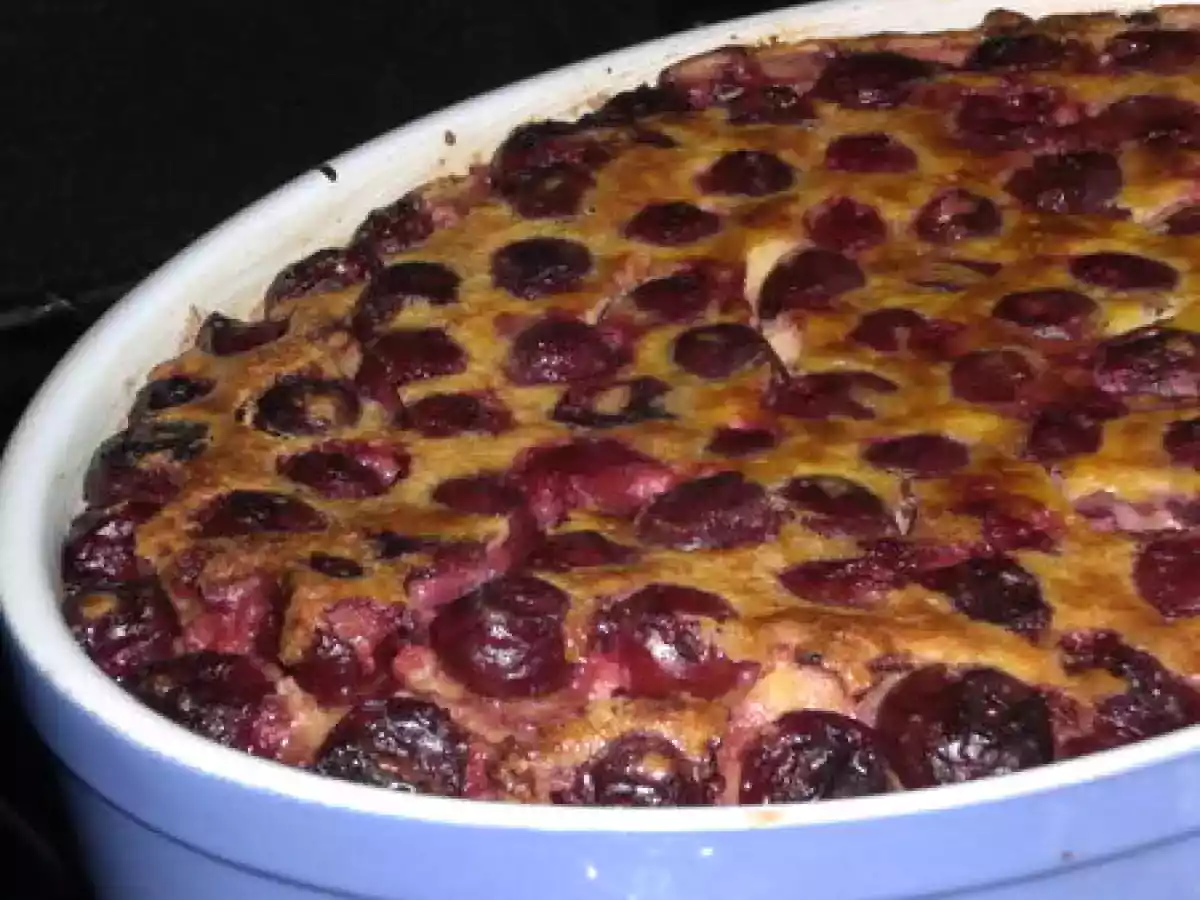 Le meilleur clafoutis aux cerises...
