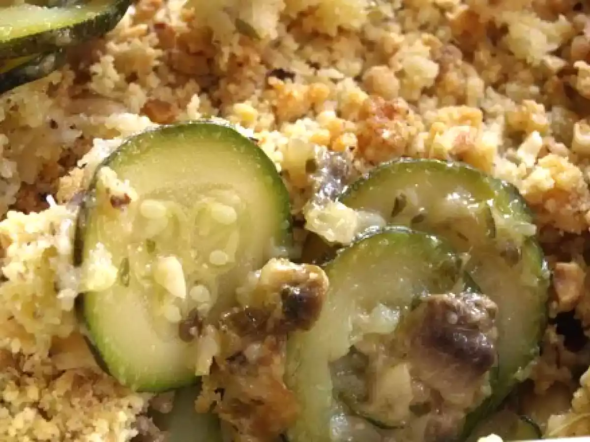 Le meilleur des crumbles: courgettes, champignons, noisettes et ricotta - photo 3