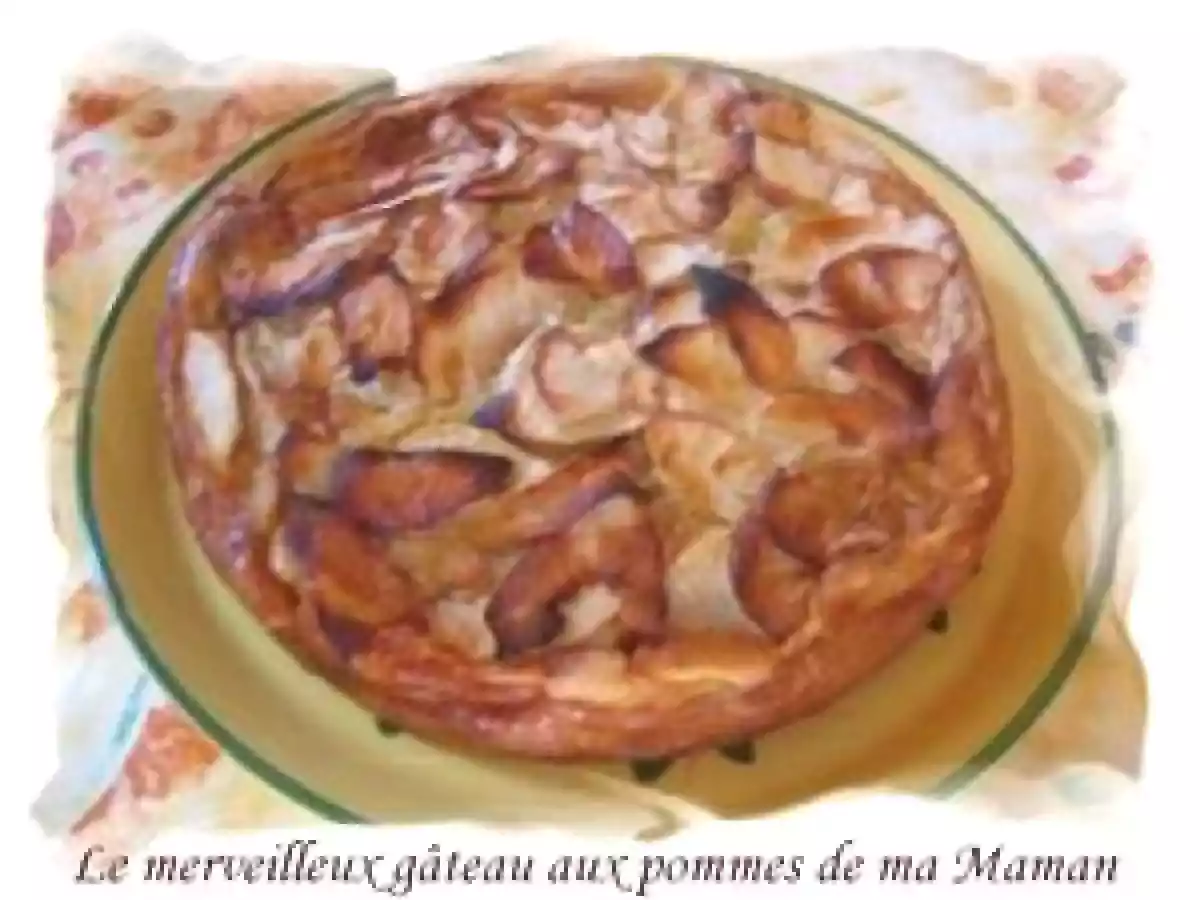 Le merveilleux gâteau aux pommes que-tout-le-monde-en-redemande!