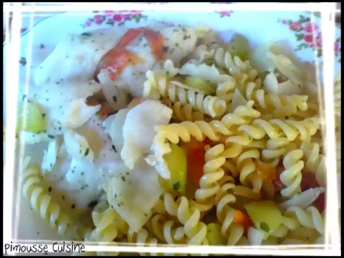 Le pangas cuit comme des pâtes et sont accompagnement - photo 2