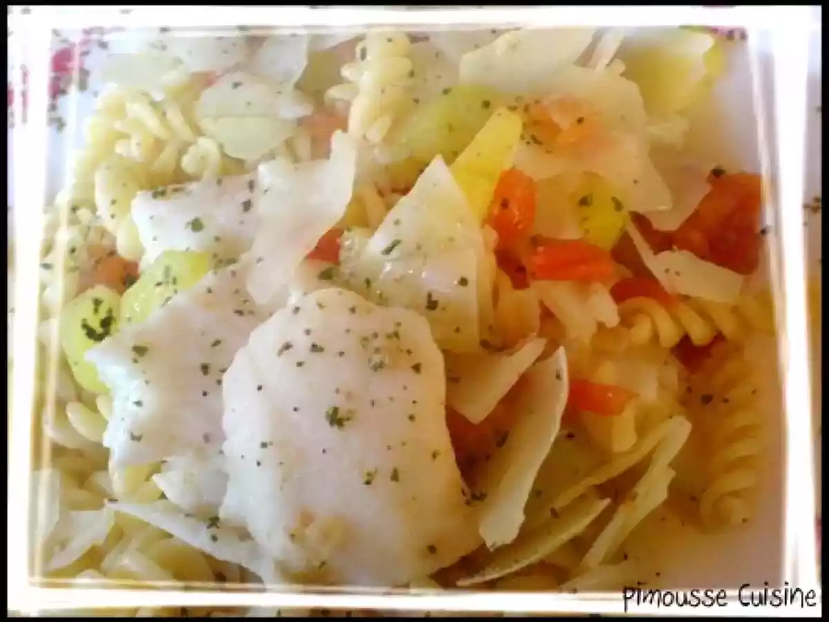 Le pangas cuit comme des pâtes et sont accompagnement - photo 4