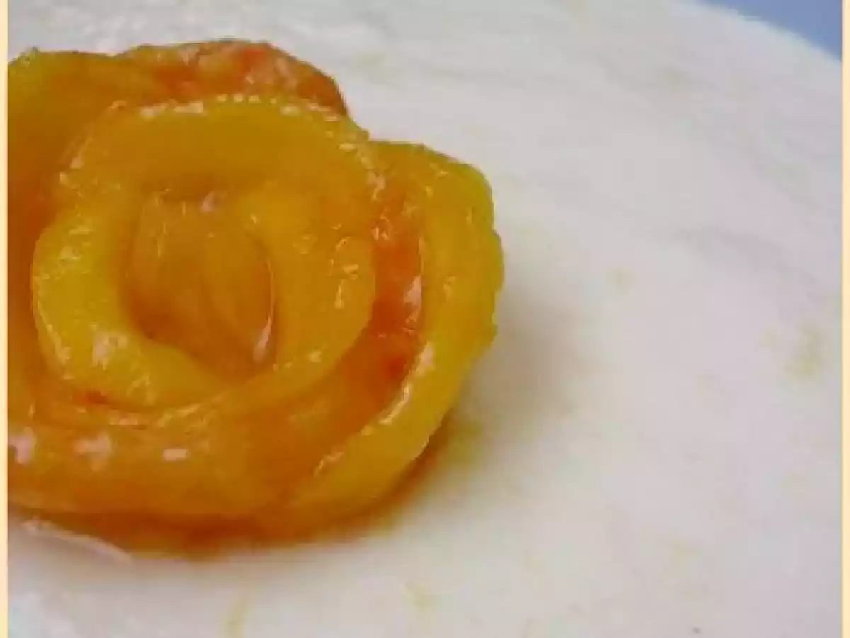 Le pêcher mignon: l'entremets qui recycle vos blancs d'oeufs!