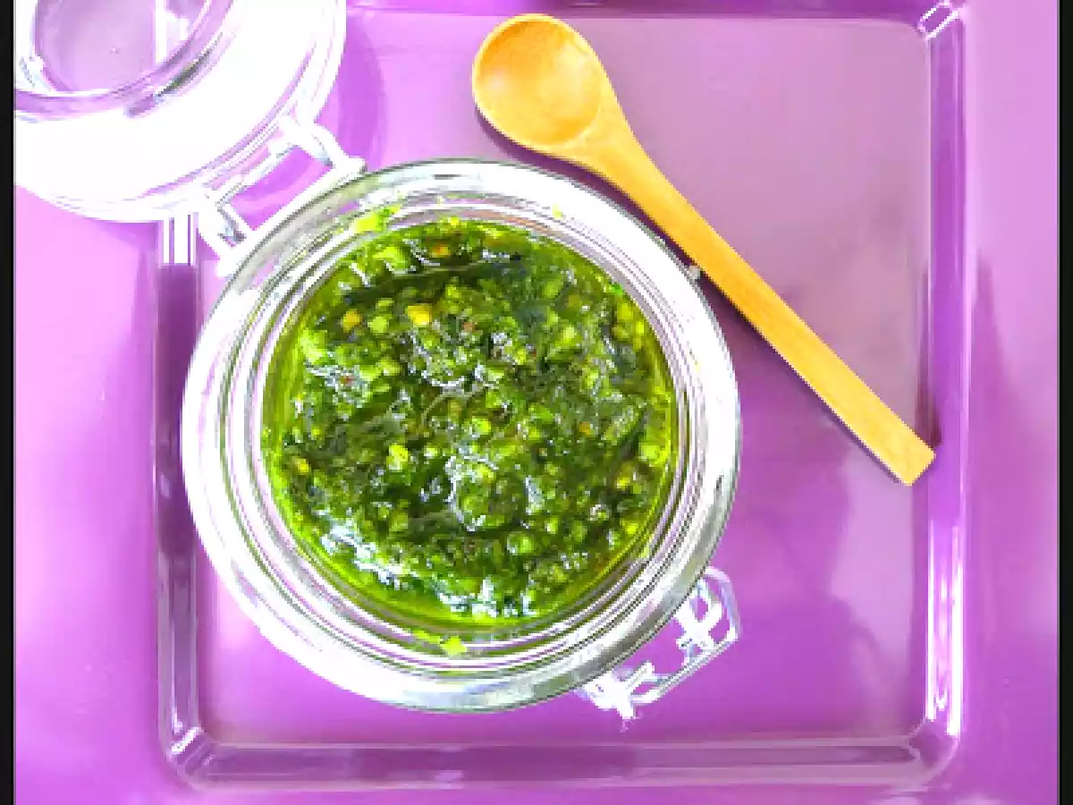 Le Pesto de Pistaches et Roquettes (selon Laura Zavan) - photo 2