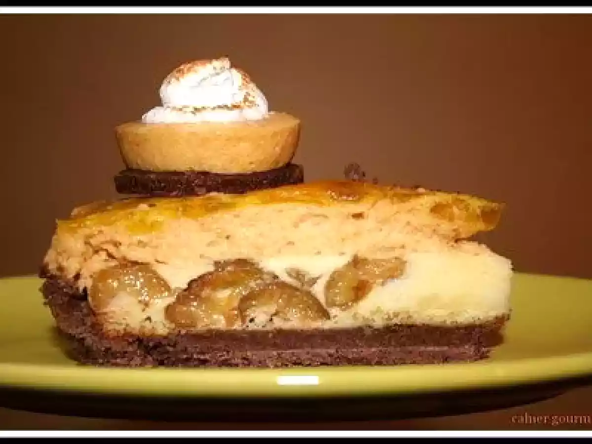 Le Petit Lorrain, entremet à la mirabelle car c'est bientôt la saison