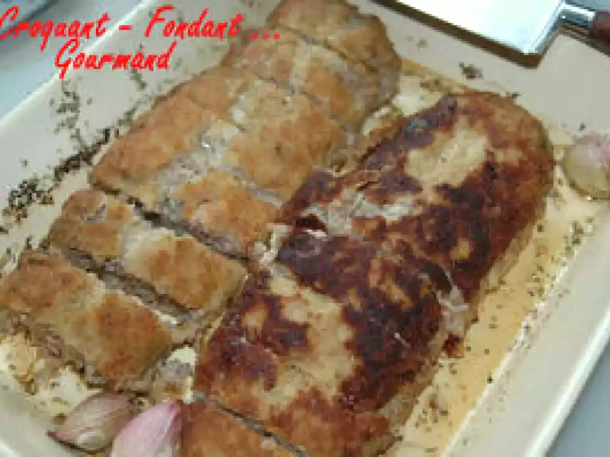 LE PLAT : POLPETTONE RUSTIQUE et sa GARNITURE de LÉGUMES