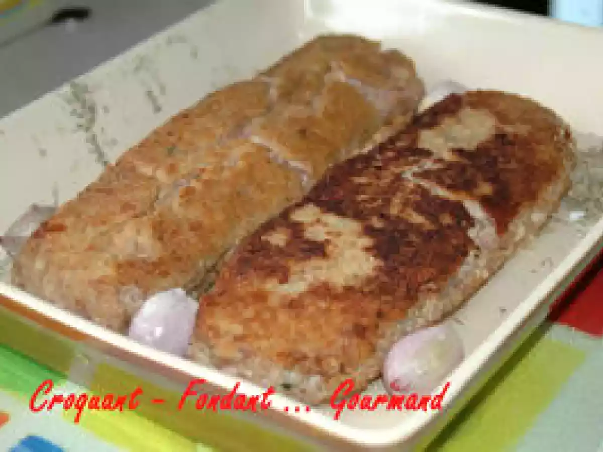 LE PLAT : POLPETTONE RUSTIQUE et sa GARNITURE de LÉGUMES - photo 3