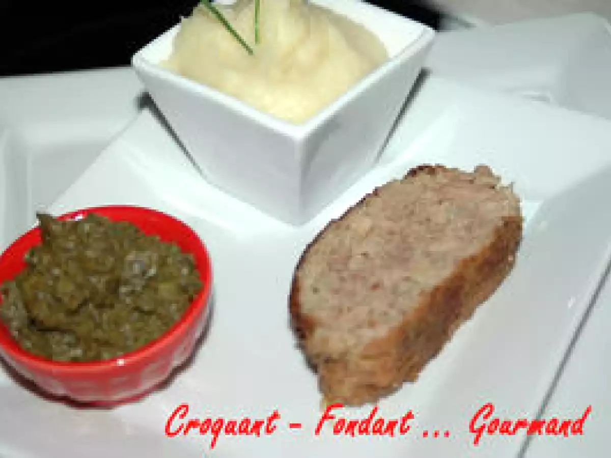 LE PLAT : POLPETTONE RUSTIQUE et sa GARNITURE de LÉGUMES - photo 6