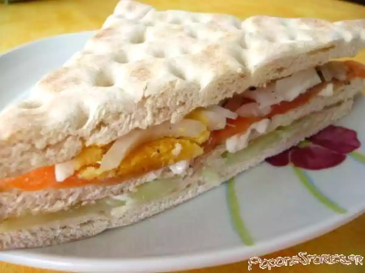 LE SUEDOIS AU SAUMON FUME ET RAIFORT DOUX D'ALSACE