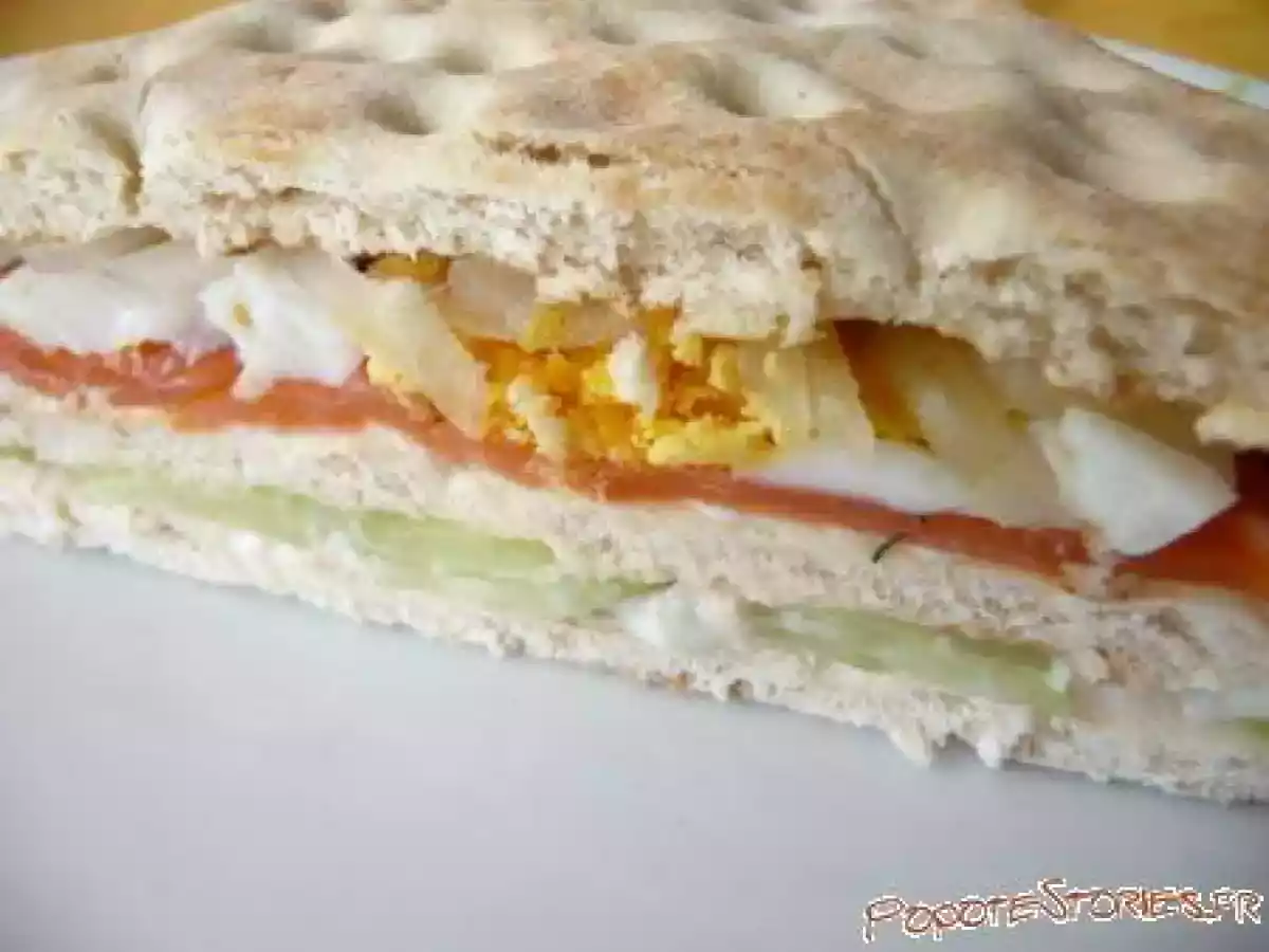 LE SUEDOIS AU SAUMON FUME ET RAIFORT DOUX D'ALSACE - photo 2