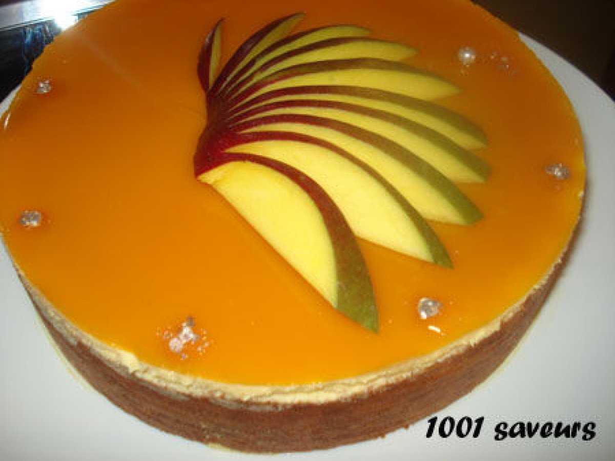 Le Tiffany Entremets Mangue Framboise Et Ananas Recette Ptitchef