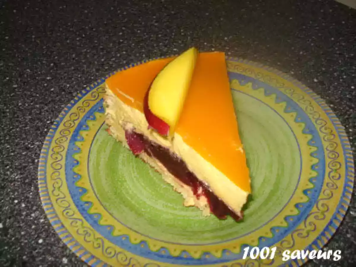 Le Tiffany (Entremets Mangue, Framboise et Ananas) - photo 2