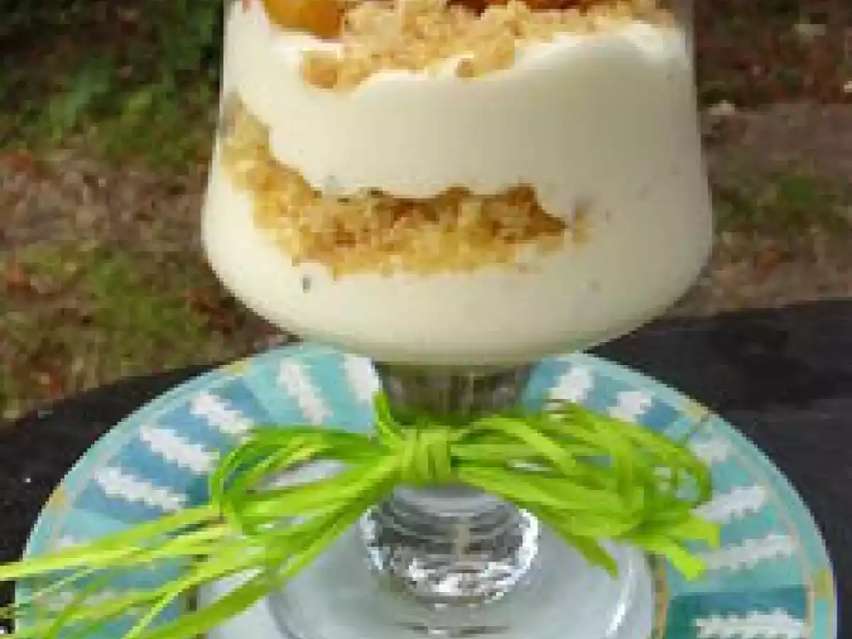 Le tiramisu citron-menthe et palets bretons