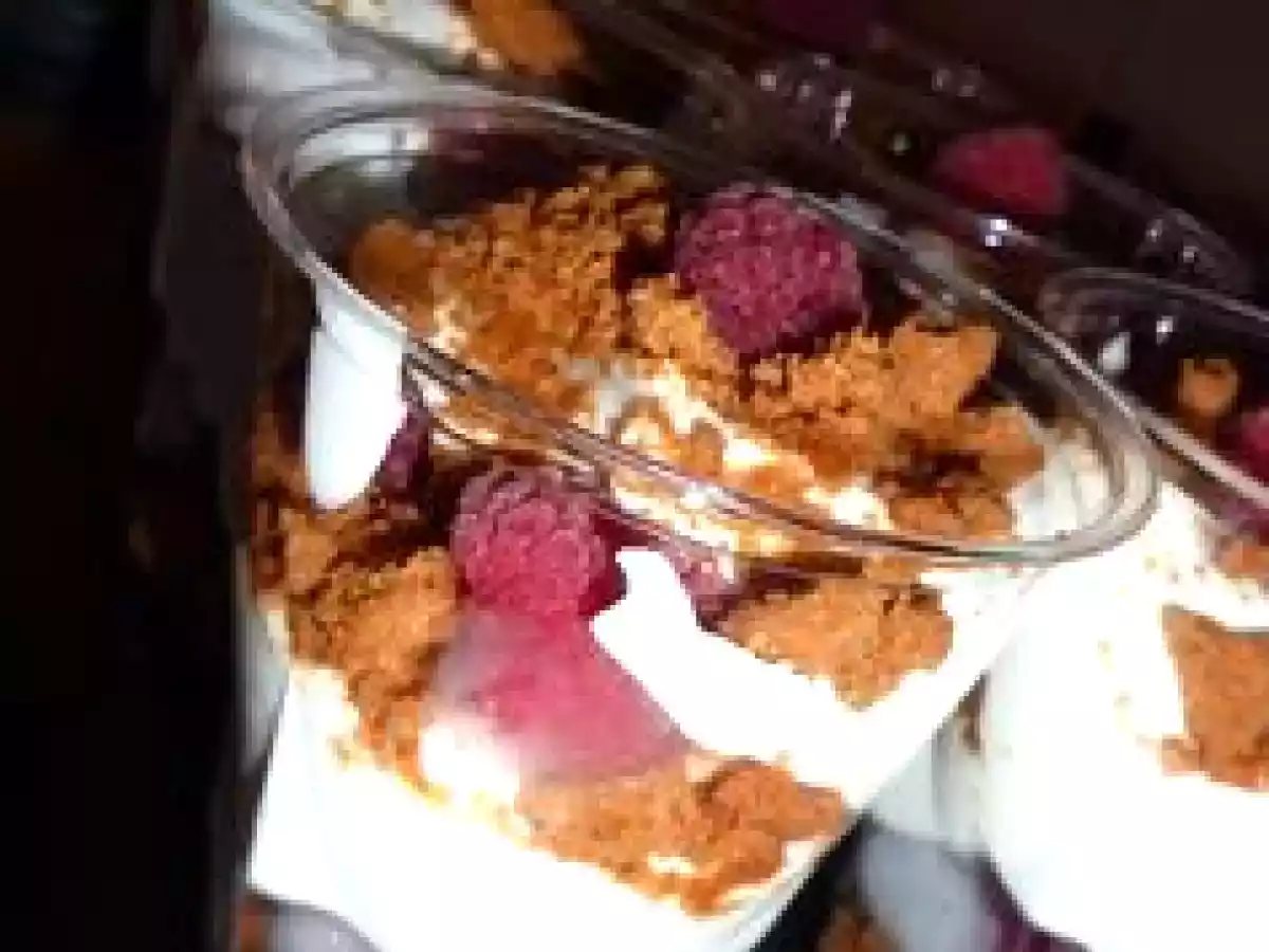 Le Tiramisu des Bonnes Résolutions... Framboises et Speculoos