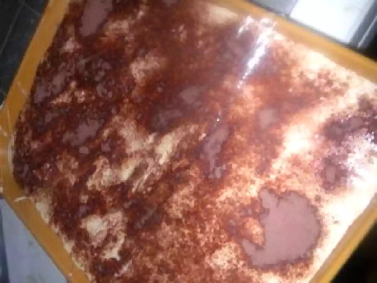 Le tiramisu du prince ou le tiramisu a la mode du placard.....
