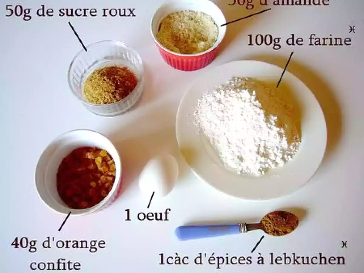 Lebkuchen (biscuits moelleux aux épices) - photo 3