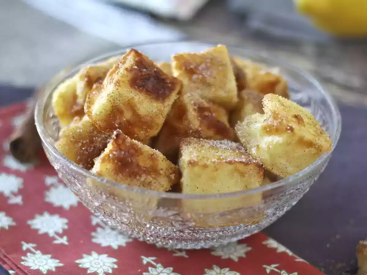 Leche frita à l'airfryer