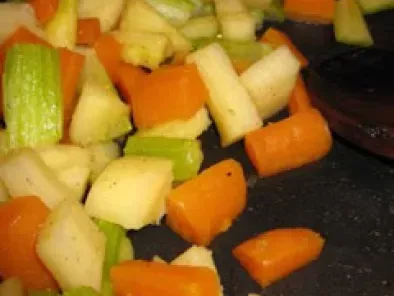 Légumes caramélisés à l'érable