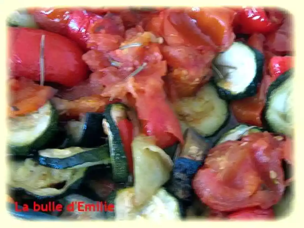 Légumes confits au four... ou une autre idée de la ratatouille...