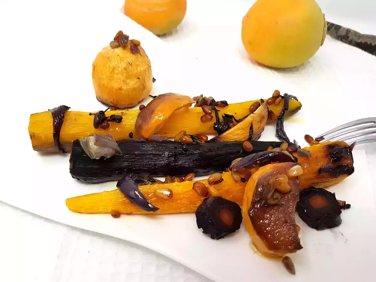 Légumes rôtis à l'huile de noisette - photo 2