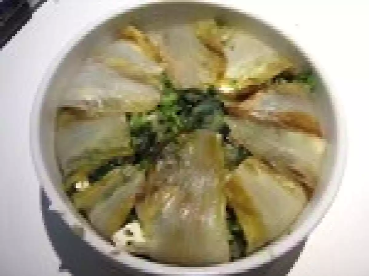 Légumes verts en corolle d'endives - photo 2