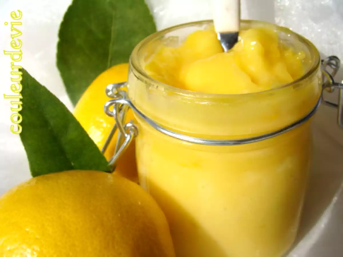 Lemon curd au thermomix